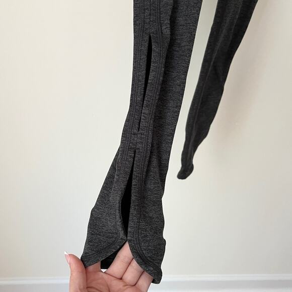 Free People Movement Gray High Rise Infinity Cropped Leggings XS - Picture 3 of 8